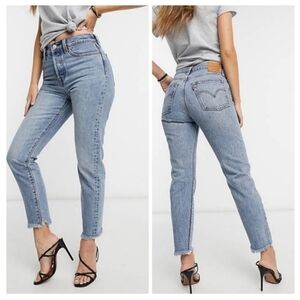 Levi's The Wedgie Fit Button Fly Denim Jeans